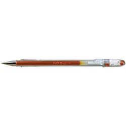 Stylo gel PILOT G-1 - Rouge - Pointe fine 0,5 mm - Tracé 0,3 mm - Lot de 12