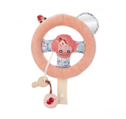 stella au volant – a accrocher voyage - Lilliputiens - Beige