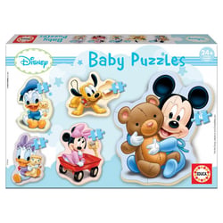 Baby puzzles mickey evolutif - Educa Borras - Bleu