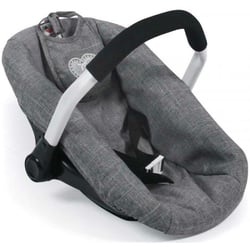 Maxi cosy jean gris - siege auto - poupee - poupon