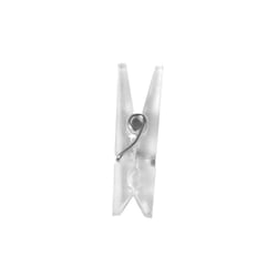 Pinces en plastique, cristal, 29 mm, 16 pces