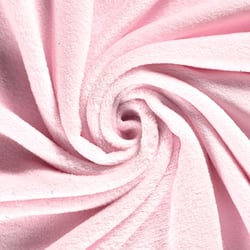Tissu Doudou uni Rose poudré