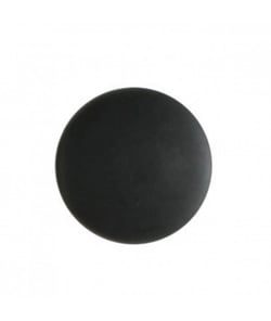 Carte de 2 boutons recouverts noirs 20mm - Distrifil Noir