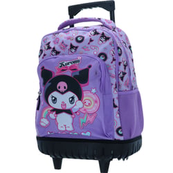 Sac à dos à roulettes Kuromi 43 CM 2 compartiments