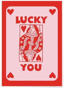 Affiche Lucky You | A3 : 29,7x42cm