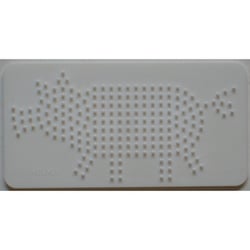 Plaque hama cochon