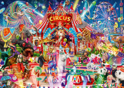 Puzzle 500 pièces - A Night at the Circus - Bluebird Puzzle