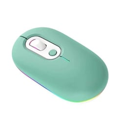 Souris Sans Fil Silencieuse Rechargeable RGB Ergonomique Bluetooth 2.4G 800-1600DPI YONIS