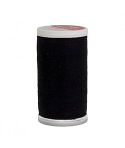 Fil à coudre Lazer Polyester 100M Universel - 200 nuances disponibles Noir (2001)