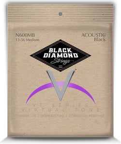 Black Diamond® Phosphore Bronze Black Coated 13/56
