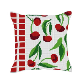 LUC - Kit coussin demi-point Cerises
