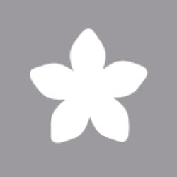 Perforatrice : Fleur, 2,54cmø, (1"), 1 pièce