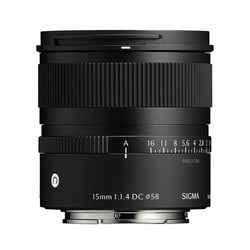 SIGMA Objectif 15mm f/1.4 DC Contemporary compatible avec Sony E