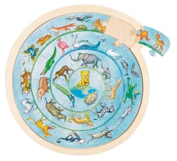 Puzzle la ronde des animaux - Goki