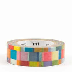 Masking tape - mosaîc lumineuse (mosaic bright) - 7 m x 15mm