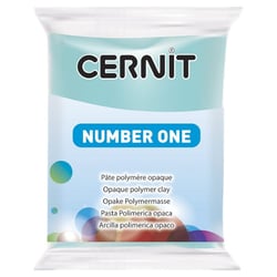 Pâte polymère - Opaque - A cuire - Pâte à modeler - Caraïbe - Bloc de 56g - Cernit - Number one