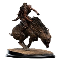 Le Seigneur des Anneaux - Statuette Sharkû on Warg 18 cm - Weta Workshop