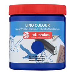 Peinture pour linogravure - Bleu marin - Linoléum - Art Création - 250ml