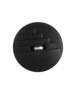 Carte de 2 boutons Graphique noir 23mm - Distrifil Noir