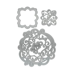 Gabarit de découpe pour machine - M52048 - Fleur épanouie - Tonic Studios Essentials