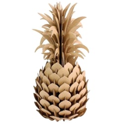MégaCréa DIY - Maquette en carton à assembler Ananas 14 x 28 cm