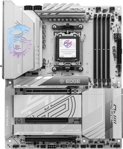 Carte mère MSI MPG - MPG X870E EDGE TI WIFI - Argent - 24,4 x 24,38 x 4,8 cm