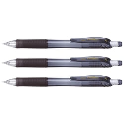 Porte-mines Pentel - Energize.X - Pointe 0,7 mm - Corps noir - Lot de 3