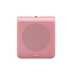 Microphone Amplificateur Puissant Longue Autonomie Réduction De Bruit Haute Fidélité Rose YONIS