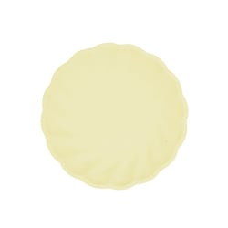 6 Petites Assiettes - Jaune Pastel