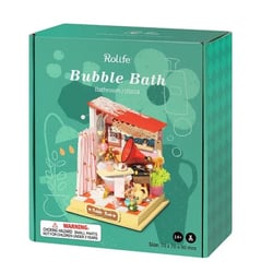 Mini maquette Bubble bath - Robotime - Aqua