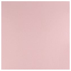 Papier cartonné texturé Florence - Tous niveaux - Light Rose - 30,5 x 30,5 cm - 216 g/m²