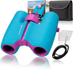Jumelles enfant 6x21 bleu / lilas