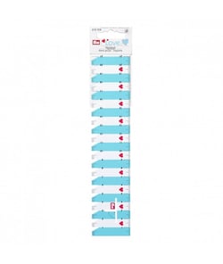 Règlette 4,5cm X 23cm Love - Prym Bleu