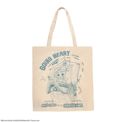 Tote Bag en Coton Équipage du Chapeau de Paille - One Piece