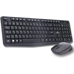 Pack clavier souris sans fil M00103 - Synthétique - Noir - 0,46 kg