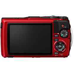 OLYMPUS compact étanche TG7 Rouge
