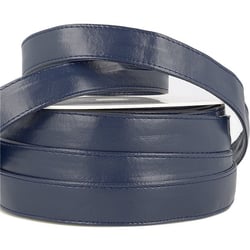 Bobine 10m Sangle simili cuir bleu nuit 25mm