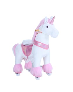 Licorne Rose à monter Petit Modèle pour 3 à 5 ans - PonyCycle
