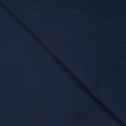 Tissu Viscose nylon uni Bleu marine