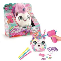 Airbrush Plush - Peluche Squishy Hair'iffic  a coiffer et décorer avec spray électronique, feutres, -AIR 040- aléatoire