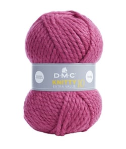 Pelote à tricoter Knitty 10 - 100GR - DMC Rose (984)