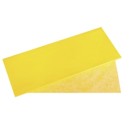 Papier de soie, résistant à la lumière, citron, 50x75cm,17g / m²,coul.résist.,5 feui
