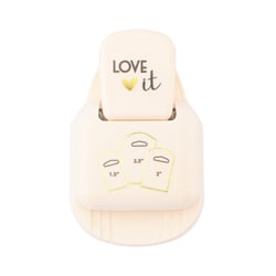 Vaessen Creative Love It Perforatrice Étiquettes Volantes 3-en-1