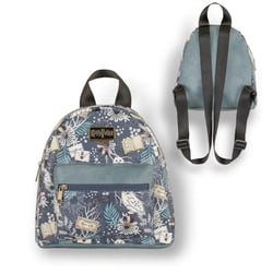 Petit Sac à Dos Harry Potter Hedwige Flower - Bleu