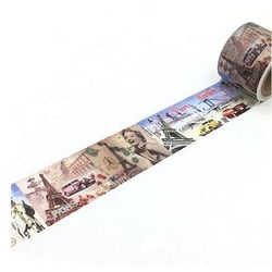 Washi Tape Masking Tape ruban adhésif scrapbooking 3 cm x 4.5 m VINTAGE CAPITAL