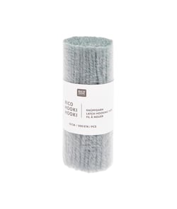 Fil à Nouer 10 cm - Rico Hooki Hooki - Rico Design Bleu Glacé