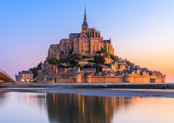 Puzzle 500 pièces - Le Mont St Michel - France - Bluebird Puzzle