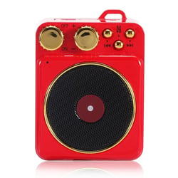 Mini Enceinte Bluetooth Rétro Phonographe Ultra Portable Autonomie 6H Son HD YONIS