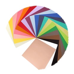 Papier cartonné Florence - Multipack assorti - 100 feuilles - Multicolore - 30,5 x 30,5 cm - 216 g/m²