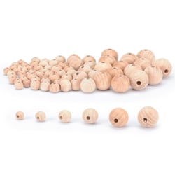 Set de perles en bois Vaessen Creative - Bois - 525 pièces